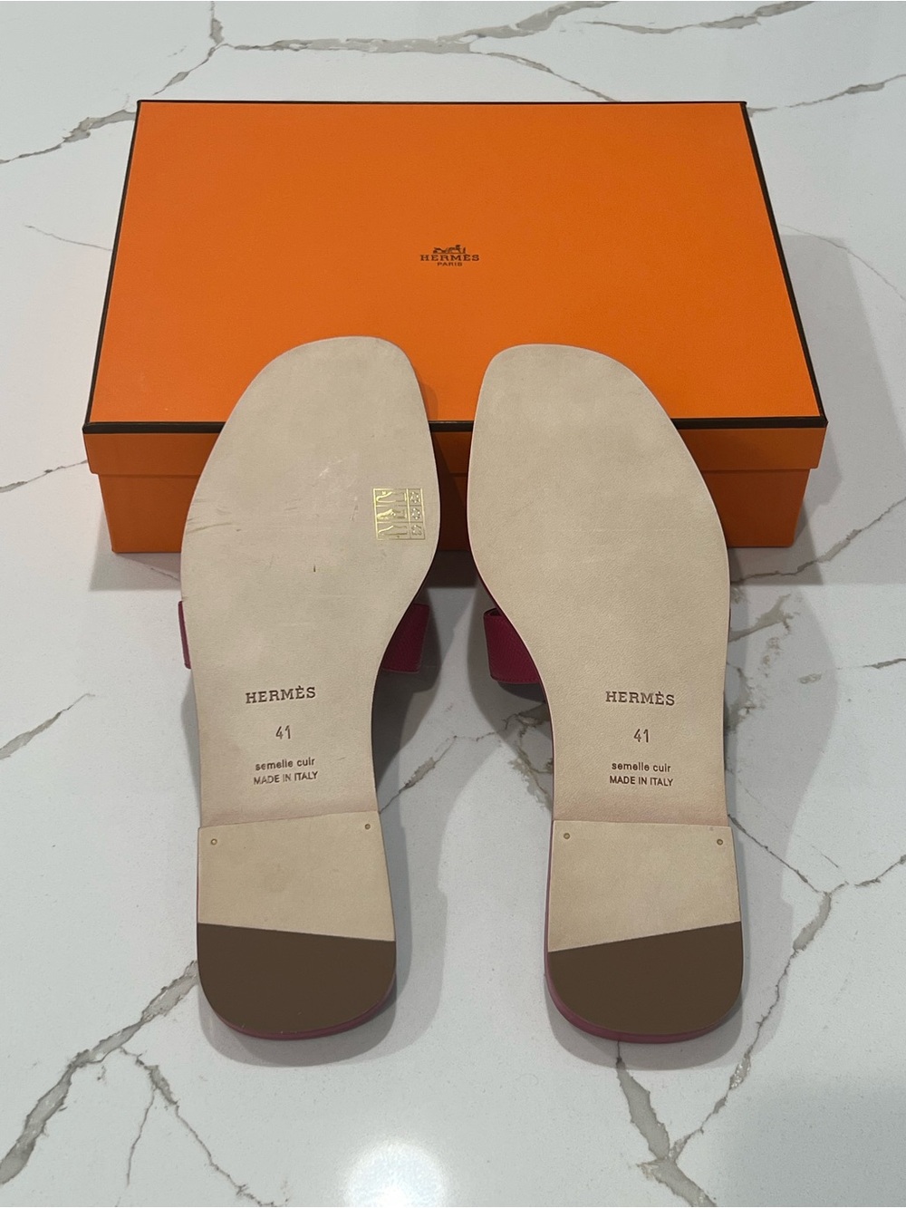 NWT HERMES ORAN SANDAL - Picture 3 of 11